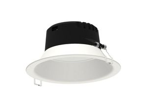 8435153263965 - Inspired Lighting - Inspired Mantra Fusion - Medano - Rundes 233 cm LED-Einbaudownlight 21 w 4000 k 2100 lm weiß ausgeschnitten 206 mm