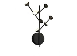 8435153264191 - Inspired Lighting - Inspired Mantra Adn Wandleuchte mit 8 Leuchten 24 w led 3000 k 1600 lm Schwarz 3 Jahre Garantie