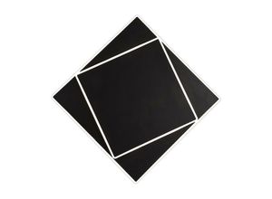 8435153264283 - Inspired Lighting - Inspired Mantra - Dakla - Flush Wandleuchte 18W led 3000K 1090lm IP20 Schwarz