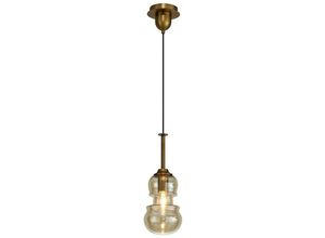 8435153266966 - Inspired Lighting - Inspired Mantra - Sonata - Deckenanhänger 15cm rund 1 x E27 Bronze