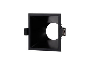 8435153268427 - Inspired Lighting - Inspired Mantra - Lamborjini - Trichtermitte ausgeschnittenes Einbaustrahlerquadrat 1 x GU10 (max 12 w) schwarz