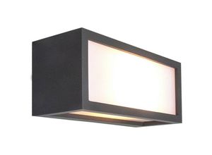 8435153270505 - Inspired Lighting - Wandleuchte 1 Licht E27 IP65 Graphit 2 Jahre Garantie