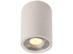 8435153271847 - Inspired Lighting - Inspired Mantra Levi Runder Strahler 1 x GU10 (max 12 w) IP65 weißer Beton 2 Jahre Garantie