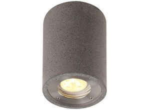 8435153271854 - Inspired Lighting - Inspired Mantra Levi Runder Strahler 1 x GU10 (max 12 w) IP65 grauer Beton 2 Jahre Garantie