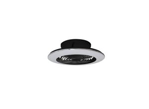 8435153274954 - Inspired Lighting - Mantra Alisio Mini Dimmbare LED-Deckenleuchte und 30 w DC-Lüfter schwarz Fernbedienung