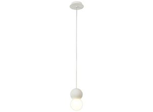 8435153276231 - Inspired Lighting - Inspired Mantra Fusion Galaxia Galaxia Pendelleuchte rund 1 Licht E27 Weiß Weißzement