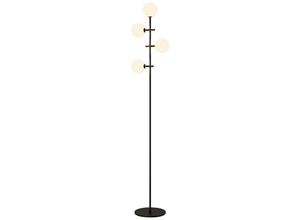 8435153276392 - Inspired Lighting - Inspired Mantra Cellar Stehleuchte 4-flammig austauschbare 5-W-LEDs 3000 k Schwarz