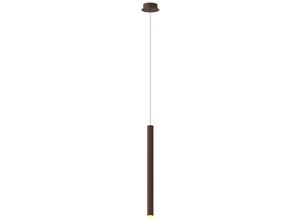 8435153280818 - Inspired Lighting - Inspired Mantra Cala 1 Pendelleuchte 6 w led 3000 k 420 lm Rostbraun 3 Jahre Garantie