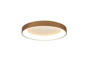 8435153285844 - LED-Deckenlampe Niseko II CCT Fernbedienung Ø50cm goldfarben