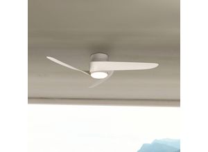 8435153287114 - LED-Deckenventilator Island weiß DC leise Ø 102 cm CCT