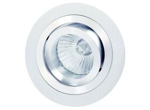 8435153900013 - Inspired Lighting - Inspired Mantra Fusion - Basico - Schwenkbares Einbaudownlight 92 cm Rund 1 x GU10 Max 50 w Satin Nickel Chrom