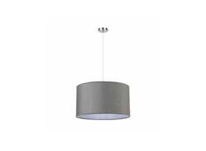 8435161416421 - Fabrilamp - Chanza Anhänger 2xe27 Chrom grau Regx40x40 Cm