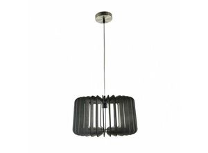 8435161450340 - Fabrilamp - fab 156494002 Ebenholz Anhänger 1xe27 Brown Wood Regx40x40 Cm