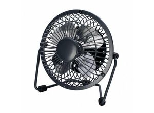 8435161460158 - Fabrilamp - e 170771009 Bulerias Mini-Ventilator aus Metall 25 w 5 v Schwarz 148 x 142 x 76 cm einstellbare Stromversorgu