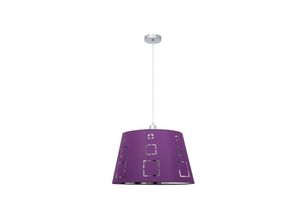 8435161484574 - Fabrilamp - fab 122194018 Celaya Anhänger 1xe27 Aubergine Regx40d