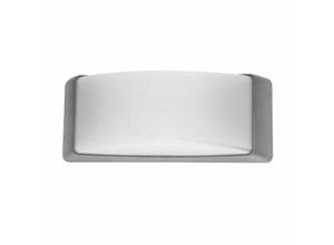 8435161486639 - Fabrilamp - fab 126561028 Wandleuchte Außen Azuki 1xe27 Grau Ip65 Polycarbonat 129x32x13 Cm