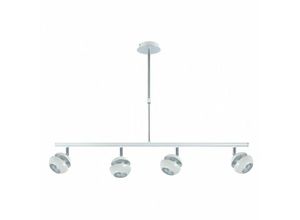 8435161491381 - Fabrilamp - fab 142054001 Beethoven Anhänger Weiß   Silber 4xgu10