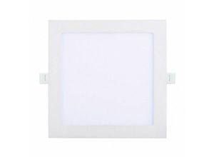 8435161493644 - Fabrilamp - fab 146982401 Basalt Downlight 24w 6500k White Square 2040lm 25x30x30 Cm Cut 275x275 Cm