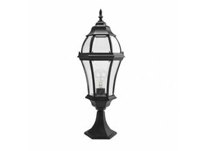 8435161495587 - Fabrilamp - fab 149671009 Becrux 1xe27 Schwarz Aluminium Außenpfostenwand 645x21x21 Cm Ip44