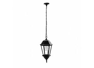 8435161495693 - Fabrilamp - fab 149791009 Aluminium Outdoor Pendelleuchte Regulus 1xe27 Schwarz Regx23x23 Cm Ip44