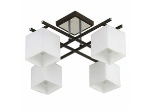 8435161498298 - Fabrilamp - fab 152754020 Elbrus Lampe 4xe27 Wengue   Chrom 26x46x46 Cm 8435161498298 - Fabrilamp - fab 152754020 Elbrus Lampe 4xe27 Wengue   Chrom 26x46x46 Cm