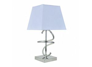 8435161499752 - Fabrilamp - e 153972020 New York Tischlampe 8w 4000k+1xe27 Chrom Weißer Schirm 600lm 44x23x23 cm 8435161499752 - Fabrilamp - e 153972020 New York Tischlampe 8w 4000k+1xe27 Chrom Weißer Schirm 600lm 44x23x23 cm