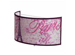 8435161552426 - Fabrilamp - fab 055361019 Wandleuchte Eiffel Lila 1xe27 18x30 d