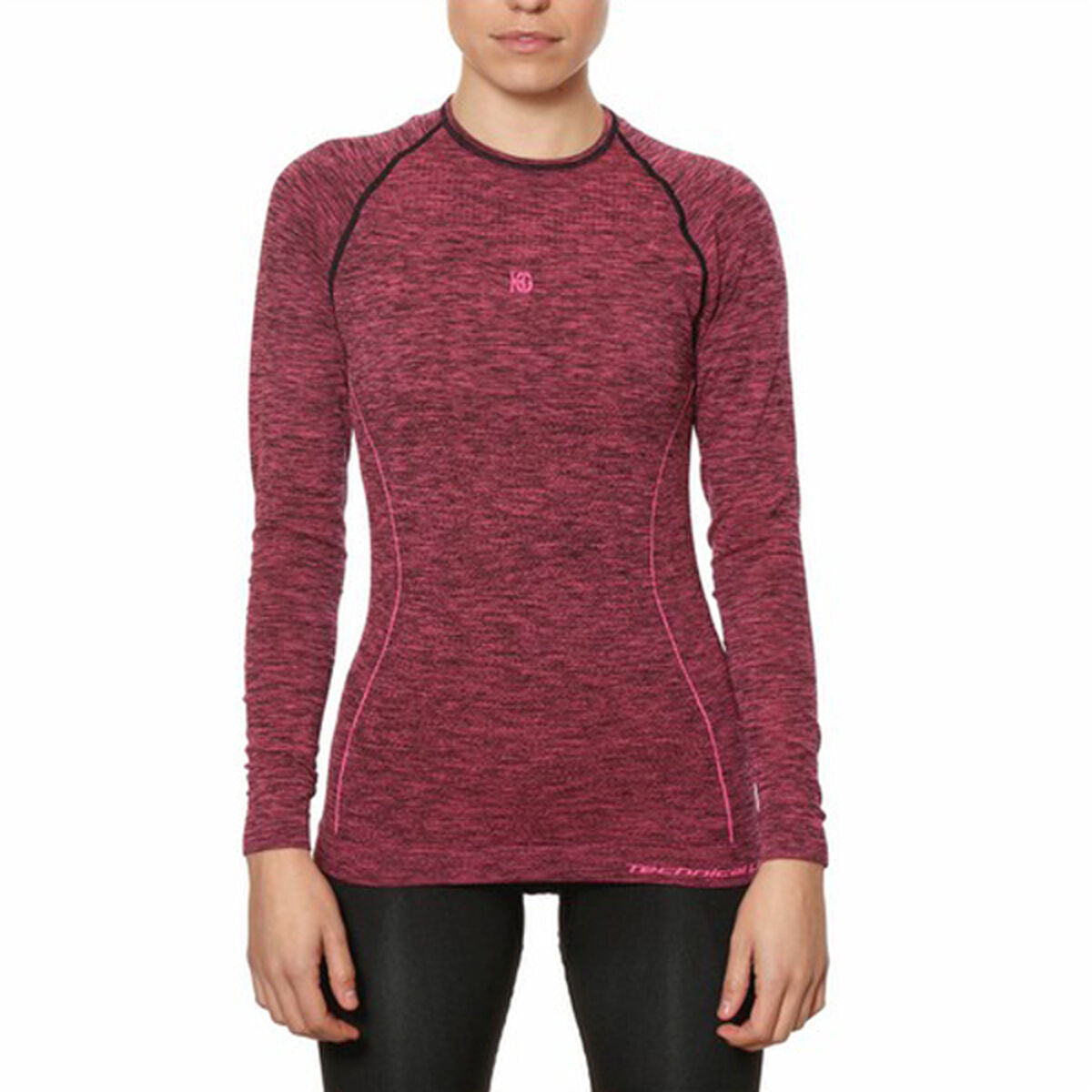 8435169857066 - Thermoshirt für Damen Hg-8052 Schwarz Magenta