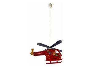 8435197477717 - Cristalrecord - rote kinderdeckenlampe helicoptero alfa cr 99-009-01-142