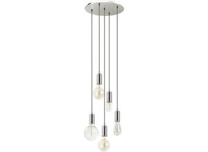 8435256538519 - Novolux - Pendelleuchte a tu estilo E27 5x60W Chrom innen