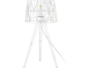 8435258617298 - Novolux - Tischlampe tess E27 42W weiß