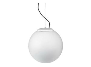 8435381427085 - Cisne - 1 Licht Große Outdoor Globe Deckenpendelleuchte Weiß IP44 E27 - Leds-c4