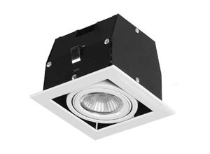 8435381429652 - Forlight Lighting - downlight ip23 cardan simple gu10 g53 50w weiß 857lm