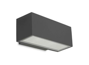 8435381439293 - Ledkia - Leds-C4 Afrodita - led Light Outdoor Kleine Wandleuchte Light Urban grau IP65