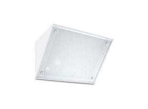 8435381439873 - Leds-C4 Curie Glass - 1 Licht Außenwandleuchte Weiß IP65 E27