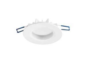 8435381449186 - Forlight Hide - Integriertes led 1 Licht Einbaudownlight Mattweiß IP44 - Warmweiß