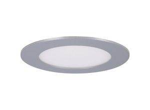 8435381452841 - Forlight Lighting - Einfaches rundes Downlight mit LED-Licht in warmweißer Farbe 3000K ø 120 mm in grauer Farbe