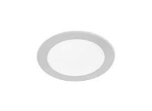 8435381452858 - Forlight Easy - Integriertes LED Round Downcessed Downlight Grau - Warmweiß