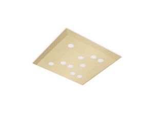 8435381453077 - Leds-c4 - led Square Ceiling Flush Light Gold lackiert