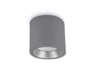 8435381455842 - Led Large Outdoor Surface Mounted Spotlight Grau IP65 - Leds-c4