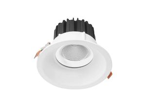 8435381458898 - Forlight - downlight ip44 dorit ø166mm led 173w 3000k weiß 1722lm