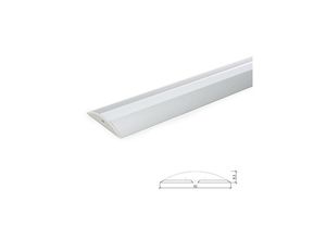 8435402507796 - Greenice - Profil Aluminium Für led -Streifen Diffusor Milchig LLE-ALP021 x 2M (LLE-ALP021)