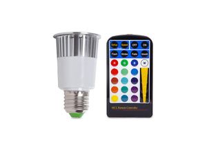 8435402509417 - Greenice - glühbirne led e27 5w rgb fernbedienung 40000h [pl187221-e27] - rgb