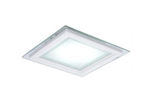 8435402532248 - Greenice - LED-Downlight-Strahler 12W 842Lm 3000ºK Quadratisches Glas 40000H [GR-MB02-12W-WW]