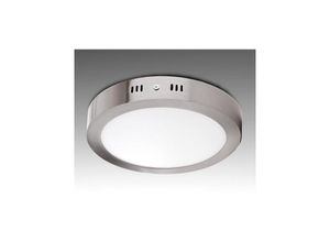 8435402546320 - Greenice - LED-Deckenleuchte 18W 1300Lm 6000ºK Rund Satin Nickel 50000H [GL-PL-SM18RN-CW]