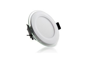 8435402548492 - Greenice - LED-Downlight-Strahler 6W 450Lm 6000ºK Rundes Glas Ø95Mm 40000H [GR-MB01-6W-O-CW]