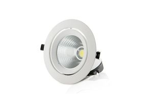 8435402552208 - LED-Downlight-Strahler 40W 3200Lm 6000ºK Rund verstellbar 40000H [HO-COB-OR-40W-CW] - kaltes Weiß