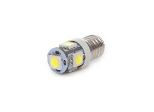 8435402552512 - Greenice - Glühbirne led E10 1W 83Lm 3000ºK 12VDC 40000H [CA-E10-5MD5050-WW] - Warmweiß