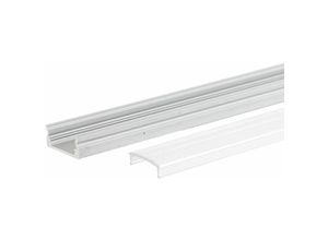 8435402558293 - Greenice - Profil Aluminium Für led -Streifen Diffusor Transparent LLE-A1707-T x 2M (LLE-A1707-T)