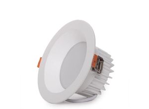 8435402567257 - Greenice - LED-Rundstrahler Downlight 7W 700Lm 4200ºK Blendfrei UGR19 40000H [HO-DL-AD-7W-W] - Natürliches Weiß